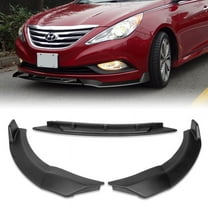For 2011-2014 Hyundai Sonata STP-Style Matt Black Front Bumper Body Spoiler Lip