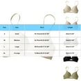 thumbnail image 3 of Fengactive Low Back Bras for Women Push Up Deep V Neck Backless Bra Wire Lifting Low Cut Convertible Soft Bralette, 3 of 5