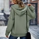 thumbnail image 5 of Gibobby Sudadera con cierre mujer, Sudadera con Capucha de Camuflaje Sudadera con Capucha para Mujer(Verde,M), 5 of 5