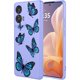thumbnail image 1 of wonima11 Phone Case for Moto Edge 50 Fusion Case, Motorola Edge 50 Fusion Case Shockproof Flexible Bumper TPU Soft Case Butterfly Pattern Phone Cover for Motorola Edge 50 Fusion Black Butterfly, 1 of 1