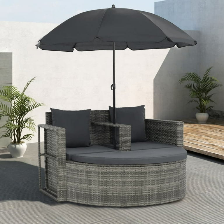 Rattan parasol sales