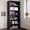 6 Tiers Black, variant on ZUNMOS 5 Shelf Bookcase, 53 Inch Tall Open Industrial Standing Bookshelf Large Storage for Home Office, Living Room, Bed Room, RUST