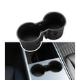 thumbnail image 2 of Rubber Center Console Cup Holder Insert – Left Front, Black – 9.8cm X 6.3cm (Fits 66991-35030/35020) 2 of 6