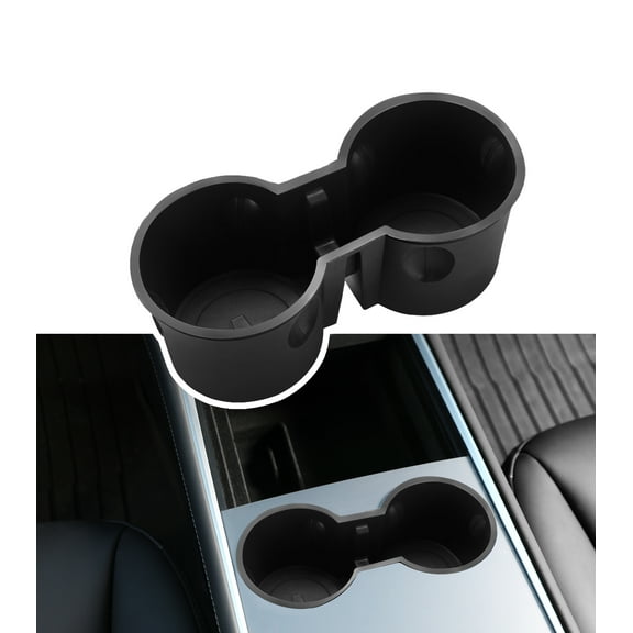 Center Console Cup Holder Insert For 2017-2023 Tesla 3 Except Highland