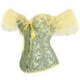 thumbnail image 3 of Corsé Top Estilo Retro Suave Transpirable Cómodo para Mascarada (Verde XXL) FLhrweasw Para estrenar, 3 of 9