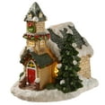 thumbnail image 2 of 7.5 in. Lighted Holiday Home, 2 of 4
