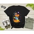 thumbnail image 2 of Cute Funky Hipster Space Dragon with Headset and Eye Glasses T-Shirt Dragon Lover Gift T Shirt for Men Women Kids Boys Girls Graphic Tshirt, 2 of 8