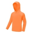 thumbnail image 5 of Fozruso Kids Long Sleeve Shirt Summer Hooded Sun Top for Boys And Girls Outdoor Play and Casual Activewear, 5 of 7