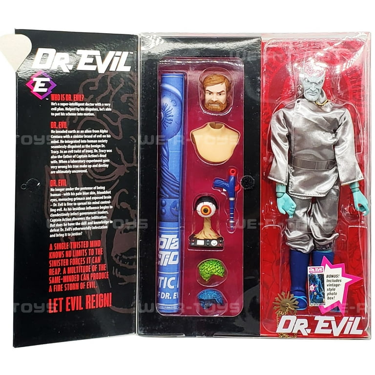 BAD CAPTAIN ソフビ Captain Action Dr. Evil Deluxe Figure - Walmart.com