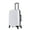 WHITE, variant on DUKAP Adly 24" Hardside Lightweight Luggage with Spinner Wheels, Handle and Trolley, Wine