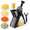 Black Knight, variant on Black Pro 7-in-1 Safe Mandoline Slicer With Container For Kitchen Vegetable Prep