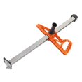 thumbnail image 2 of Gypsum Board Cutter Double Blade Ergonomic Handle Stainless Steel Rail Portable Hand Push Board Cutting Tool, 2 of 4