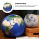 thumbnail image 3 of Almohada de bola de peluche cómoda almohada rellena simulación planeta tierra patrón almohada decorativa, 3 of 8