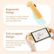 GeekShare Ergonomic Protective Case Compatible with Nintendo Switch OLED Console and Joy Con Cat JOJO