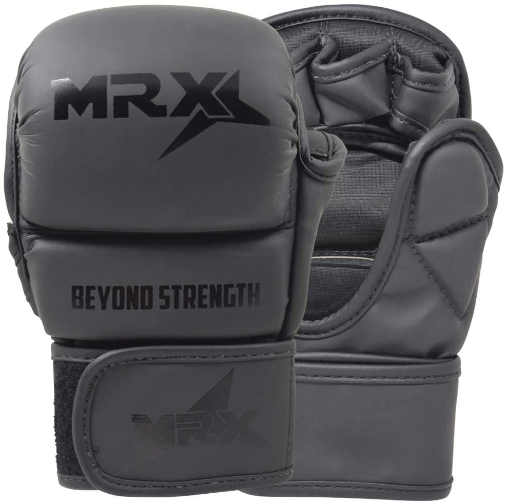 MRX Boxing MMA Gloves Grappling Punching Bag Training Martial Arts Sparring 7 OZ 