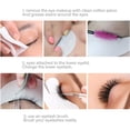 thumbnail image 4 of 60 Set False Eyelashes Extension Kit Single Cluster Natural Long Fake Eyelashes Makeup Accessories, 4 of 6