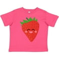 thumbnail image 3 of Inktastic Strawberry Kawaii Boys or Girls Toddler T-Shirt, 3 of 5