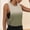 Khaki, variant on Women's Workout Tank Top Random Print Side Mesh Round Neck Sleeveless Beach Run