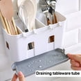 thumbnail image 4 of Kitchen Utensil Dish Rack, For Knife & Fork, Spoon, Sink Drying Basket, 4 of 7