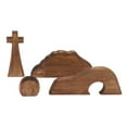thumbnail image 2 of Rustic Tiered Tray Decor,Easter Tray Bundle Kit Wooden Easter Decoration Tiered Tray Decor Extended Durability, 2 of 8