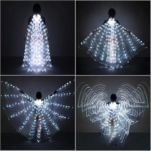 Alas De Mariposa De Baile Latino Macarena Disfraz De Danza Del Vientre Con Palos Telescopicos Adulto Alas De Mariposa De Baile Latino Macarena Disfraz De Danza Del Vientre Con Palos Telescopicos Adulto
