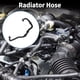thumbnail image 2 of Manguera del radiador Unique Bargains No.LR094121 para Land Rover Discovery Sport 2018-2020 Tubo de agua caliente de plástico negro 1 Pc, 2 of 6