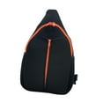 thumbnail image 5 of Vsenkes Pickleball Bag Bag Lightweight Fitness Neoprene Pickleball Racquet Bag Black Orange, 5 of 9