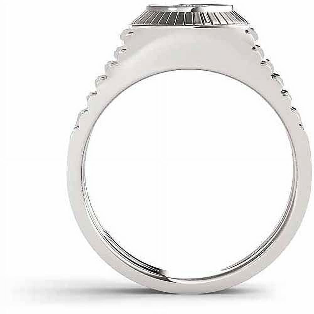 Men's 1/2 Carat T.W. Diamond 10kt White Gold Ring