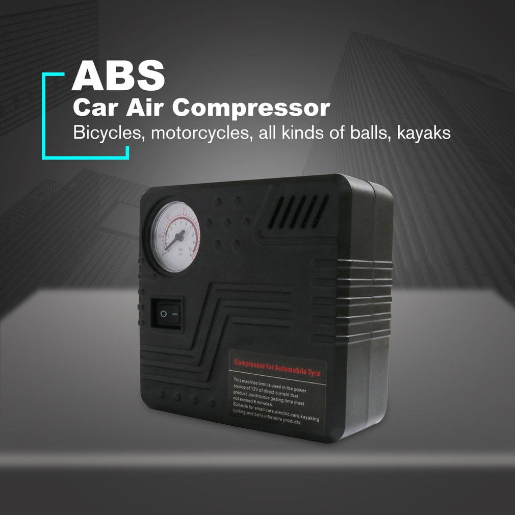 Details about   Tire Inflator Car Air Pump Compressor Electric Portable Auto 12V DC 120 PSI D 