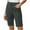 #Gray, variant on DPTALR Women's Pull-On Bermuda Shorts,Gray,Size XL
