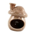 thumbnail image 4 of Dualoai Ceramic Burner Desktop Ornament Table Centerpiece Decorative Smudge Bowl White B, 4 of 9