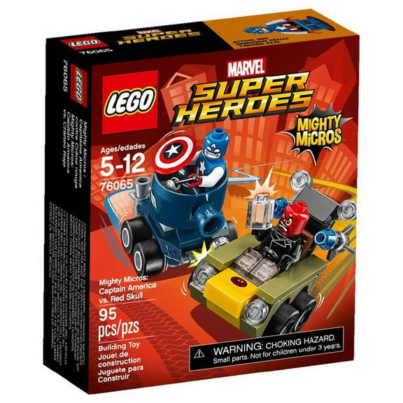 LEGO Sealed New in Box Marvel Mighty Micros - Captain America vs Red Skull 76065
