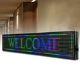 thumbnail image 5 of LED Sign 40*8 inch Scroll Message Board 7 Color Programmable Scrolling Device, 5 of 5