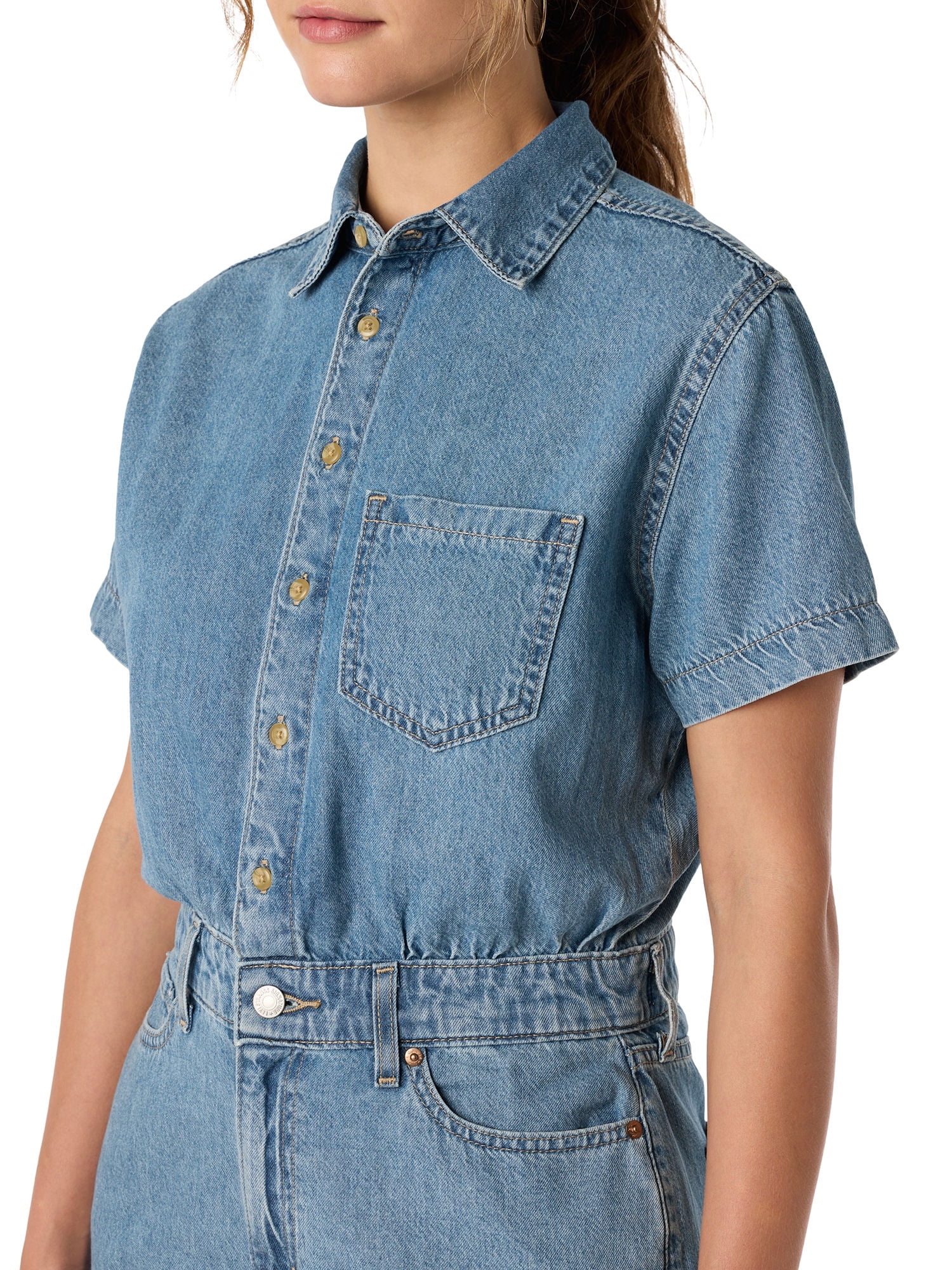 Levi Strauss Signature™ Women's Vintage Summer Romper, Sizes XS-XXL