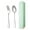 🍀Green_Base#513, variant on Portable Stainless Steel Fork and Spoon Travel Cutlery Set with Case for Camping Hiking and Outdoor Picnic