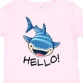 thumbnail image 4 of Inktastic Cute Whale Shark Says Hello Boys or Girls Toddler T-Shirt, 4 of 5