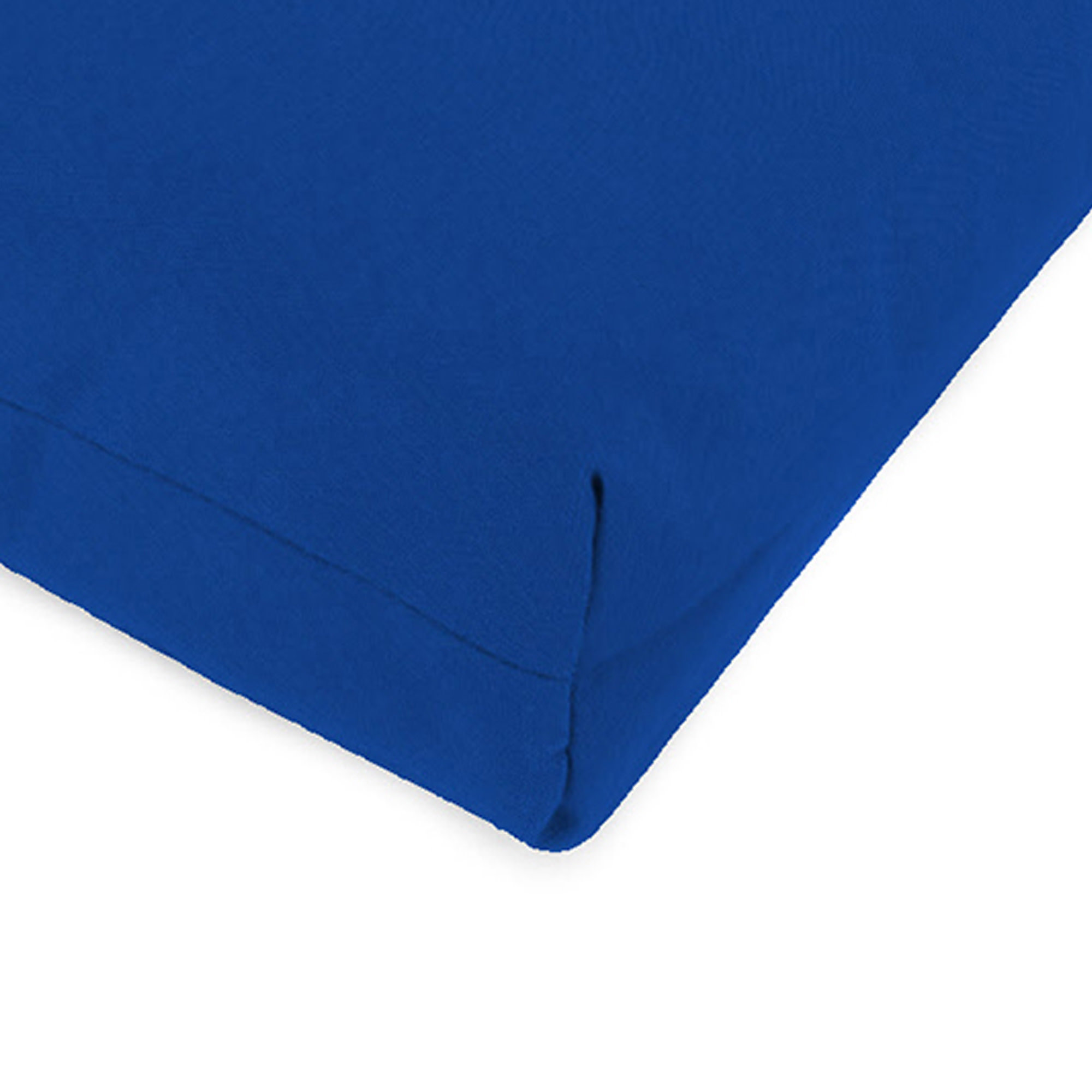 44" x 22" Rectangular Outdoor Chair Cushion with Ties and Hanger Loop