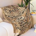 thumbnail image 2 of Gifts for Grandpa Papa Gifts from Granddaughter Grandson Best Papa Ever Gifts Christmas Fathers Day Papa Gifts for Birthday Soft Throw Blanket for Bedding Sofa 50x60, 2 of 6