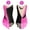 Hot Pink, variant on Girls Figure Ice Roller Skating Dress Gymnastics Leotards Lyrical Jazz Latin Ballet Dancewear Green&Black 6