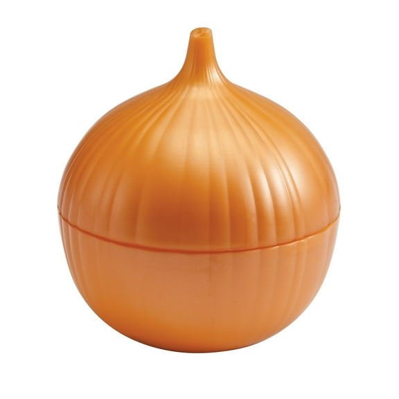Hutzler Yellow Plastic Onion Food Storage Container