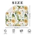 thumbnail image 4 of Microfibre Drying Mat for Kitchen Farmhouse Yellow Diasy Plant Dish Drying Drainer Mat Absorbent Drying Mat Washing Up for Glass, Plate & Cup 16inch X 18inch, 4 of 7