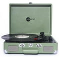 thumbnail image 1 of Arkrocket Curiosity Suitcase Bluetooth Turntable Vintage 3-Speed Record Player with Built-in Speakers Upgraded Turntable Audio Sound (Matcha Green), 1 of 5