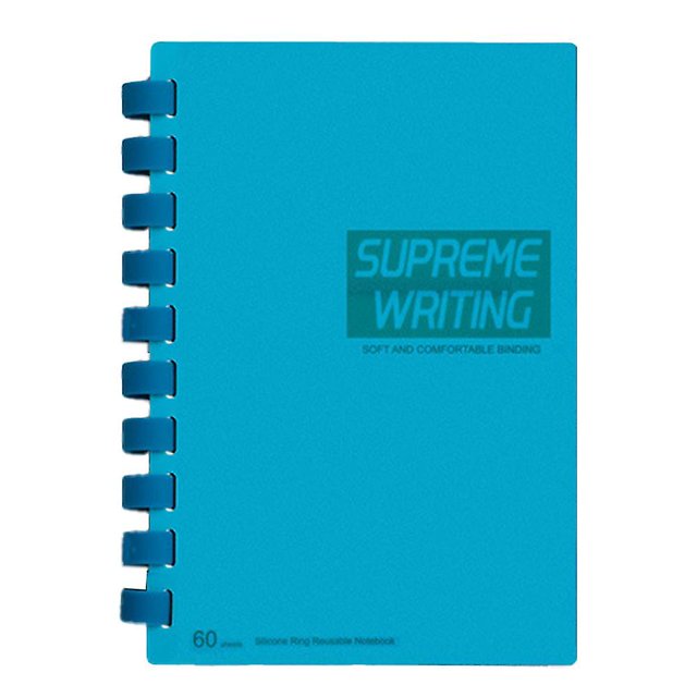 Spiral Notebook, 210 X 150mm A5 Soft Rubber Ring Notebook -120 Pages Journals For Study And Notes