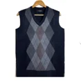 thumbnail image 5 of Chalecos de punto de otoño e invierno para hombre, chaleco holgado de punto con cuello en V, elegante Y2k, barato, suave, de alta calidad, suéter abierto para hombre, 5 of 5