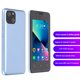 thumbnail image 5 of Mobile Phone, Unlocked Phone Dual 3G Network 3 Card Slots 5 Million Pixels 1MB RAM 4.66in HD Screen With Headphone For Call Up ANGGREK Enchufe azul de EE. UU., 5 of 8