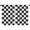 Black and White, variant on Blackout Kids Curtains,White Red Checkered Childrens Insulated Curtains Set Of 2,Bedroom Essentials,Toddler Room Decor 42"x54"(106x137cm)