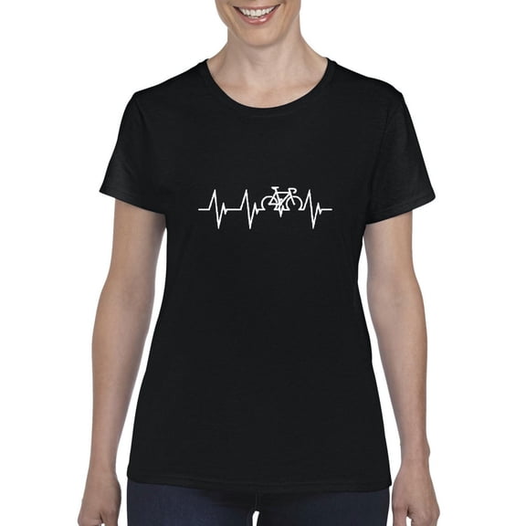Artix - Women's T-Shirt Short Sleeve - Bicycle Heartbeat
