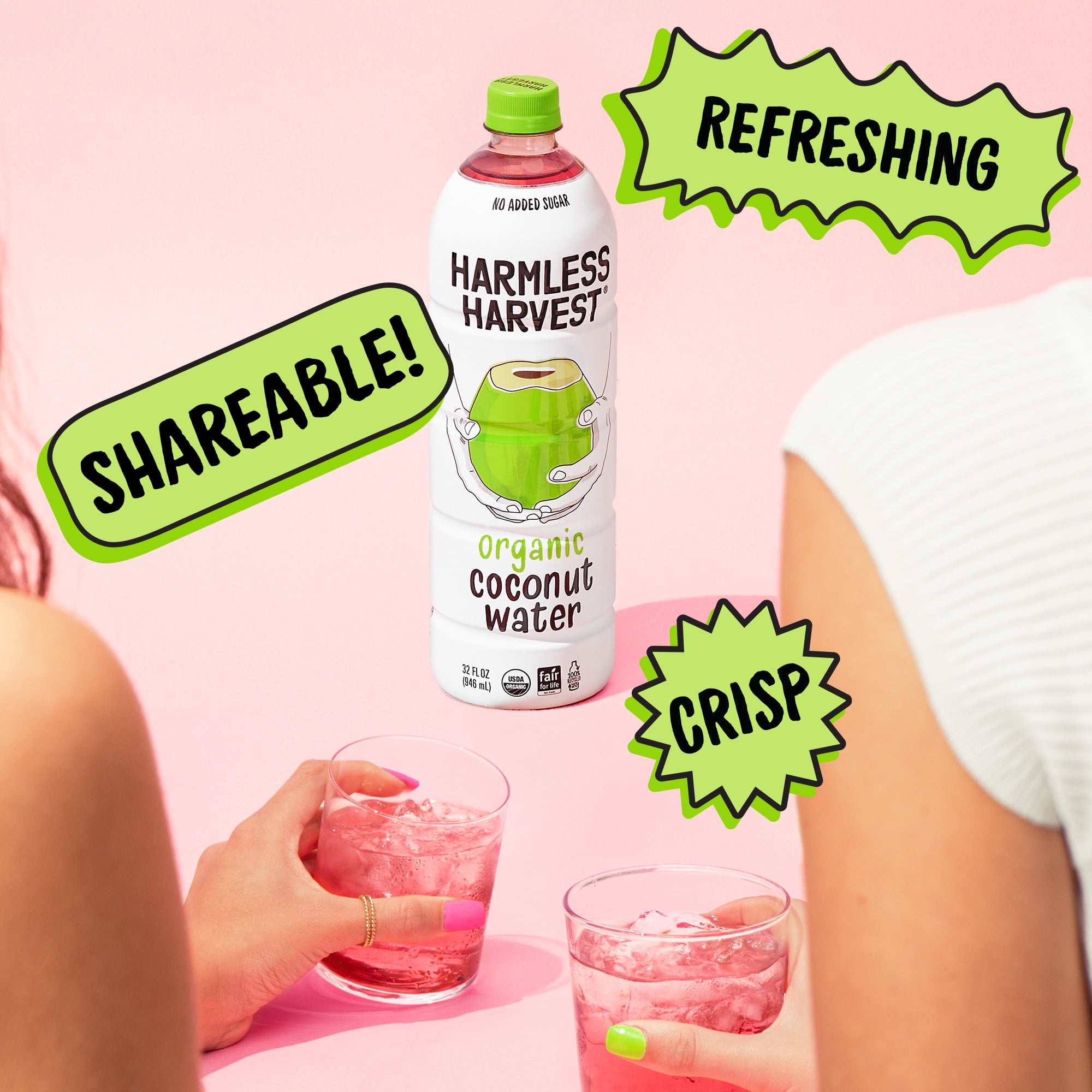Harmless Harvest 100% Coconut Water Organic, 32 fl oz