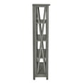 thumbnail image 4 of OSP Home Furnishings Hillsboro 5/Shelf Bookcase in Grey Wash with Folding Assembly, 4 of 6