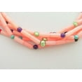 thumbnail image 5 of EOEMY 6 Strands Pearl Pink Coral Turquoise Jade Necklacetorsade Necklace Lady Jewelry, 5 of 5